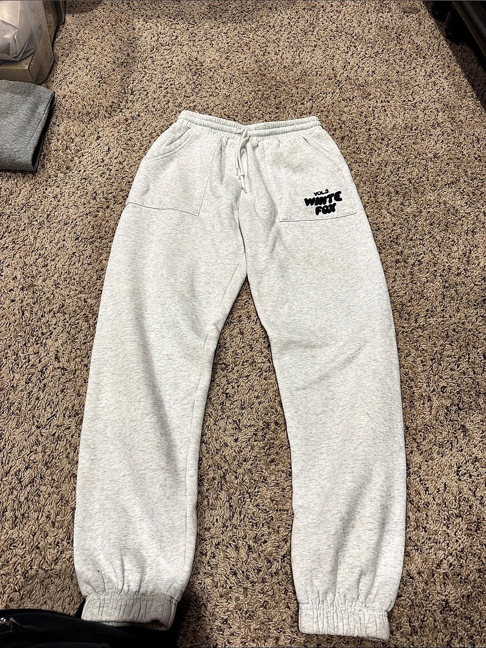 White Fox Vol. 3 White Fox joggers Gray Joggers